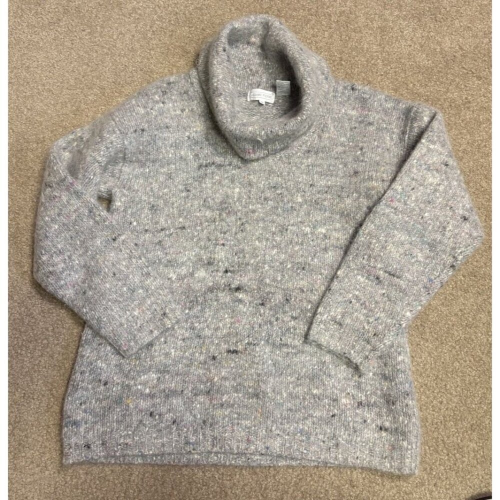 Vintage Jeanne Pierre Laine Angora Cowl Neck Long Sleeve Sweater Women’s Medium